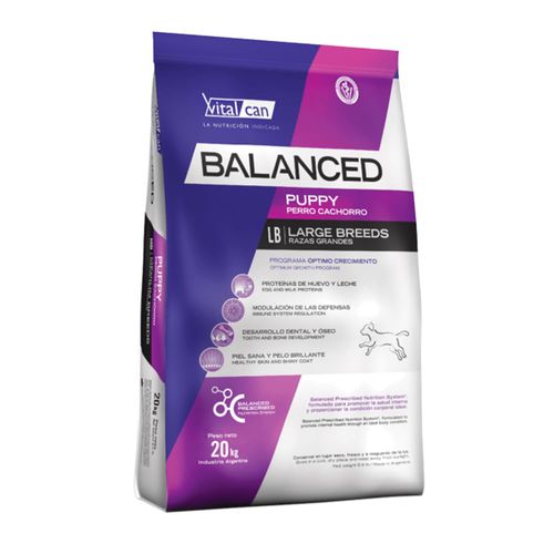 Alimento VitalCan Balanced para Perro Cachorro Grande