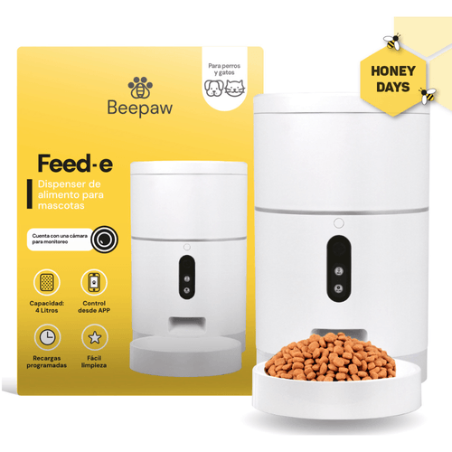 Dispensador Beepaw con Camara FEED-E