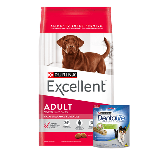 Alimento Excellent para Perro Adulto Mediano y Grande