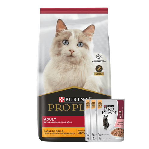 Alimento Pro Plan para Gato Adulto Pollo Y Arroz