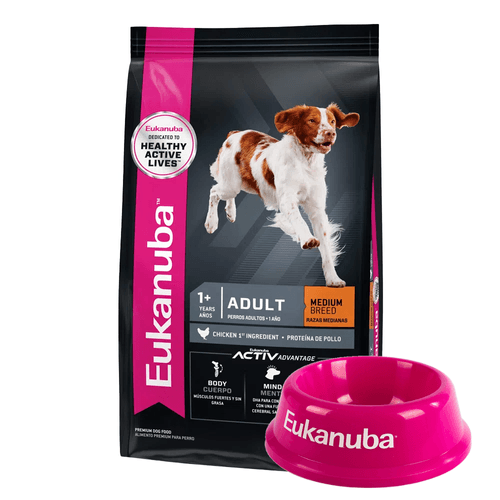 Alimento Eukanuba Para Perro Adulto Raza Mediana