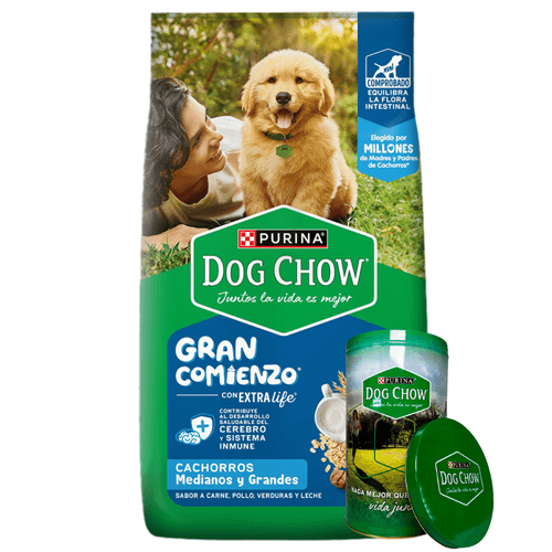 Alimento Dog Chow Cachorro Gran Comienzo Med/Gde