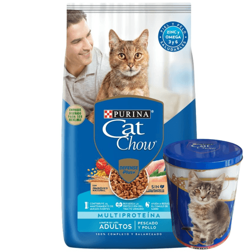 Cat Chow Adulto Pescado y Pollo