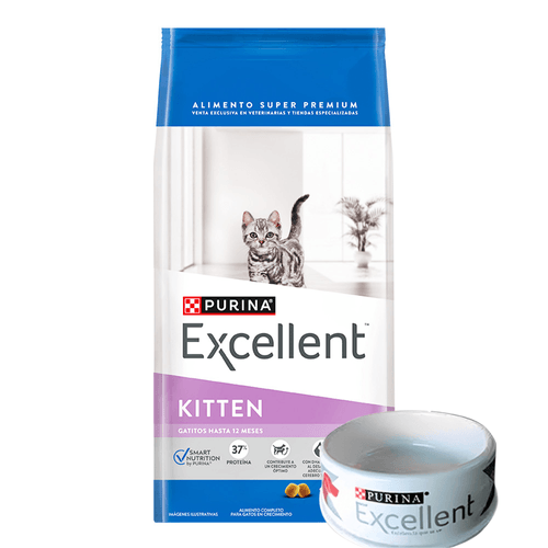 Alimento Excellent Kitten Pollo y Arroz