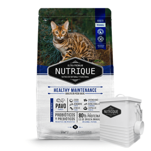 Alimento Nutrique Healthy Maintenance Gato Adulto Joven