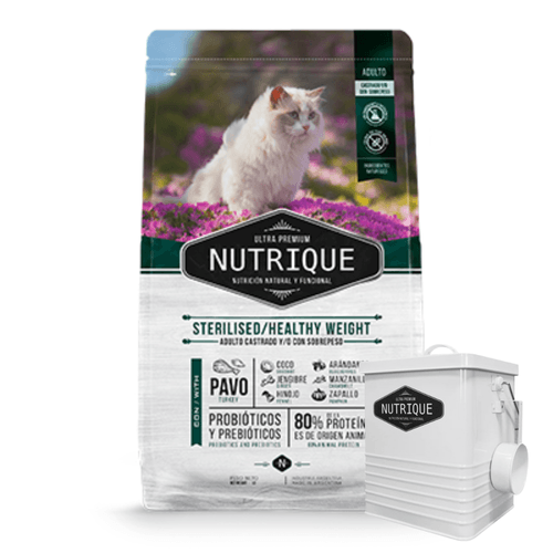 Alimento Nutrique Weight Steril Gato Adulto