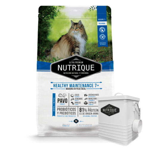 Alimento Nutrique Healthy Maintenance Gato Adulto 7+