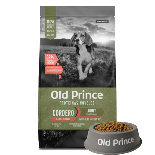 Alimento Old Prince Novel Cordero y Arroz Perro Adulto Pequeño