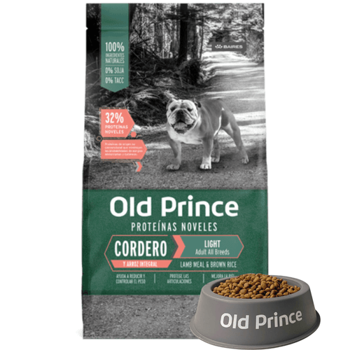 Alimento Old Prince Perro Adulto Light Cordero