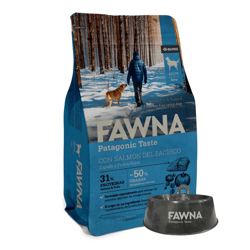 Alimento Fawna Adulto Senior Salmón