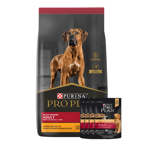 Alimento Pro Plan para Perro Adulto Raza Grande