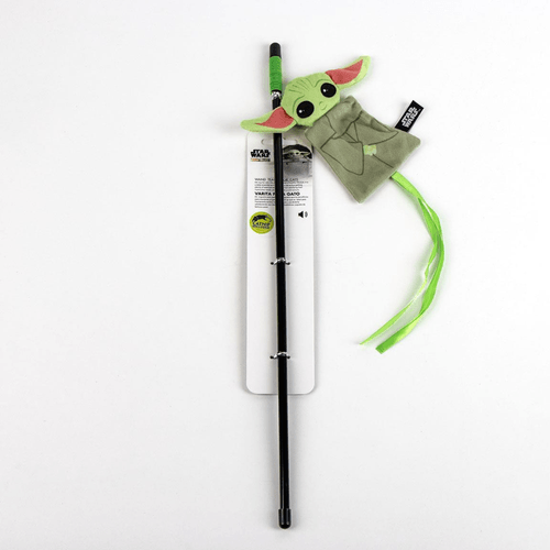 Varita  Mandalorian Grogu para Gato