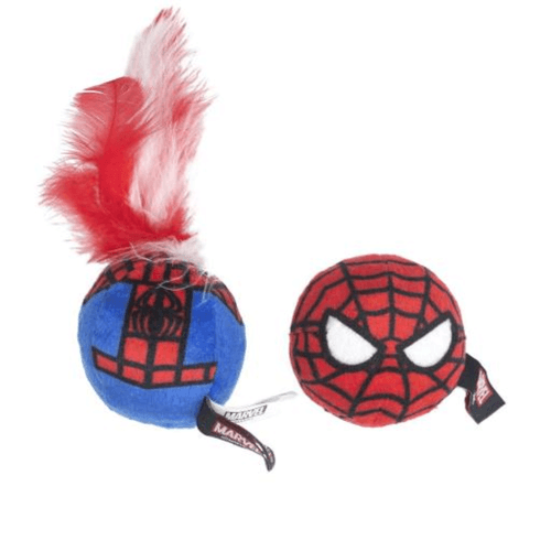 Juguete  Spiderman para Gato 2 Piezas