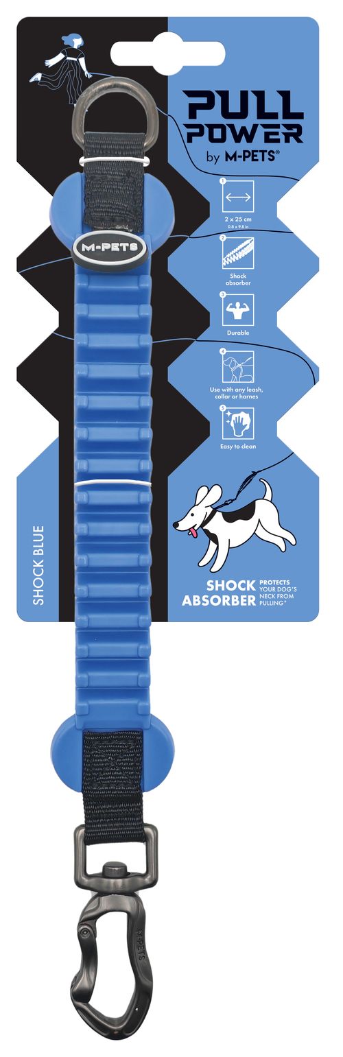 Correa Antishock Mpets Azul