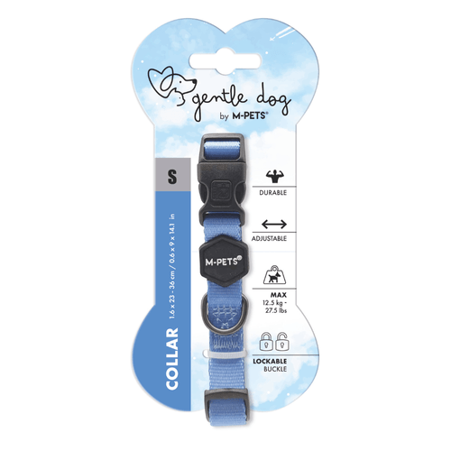 Collar Mpets Gentle Azul