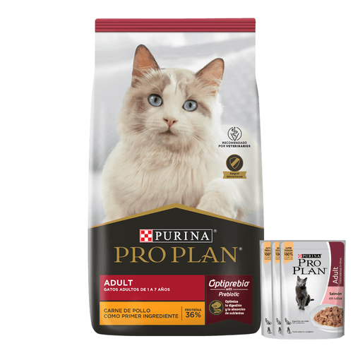 Alimento Pro Plan Gato Adulto Pollo y Arroz