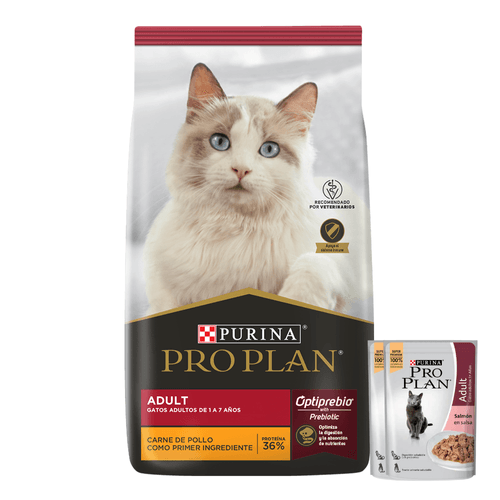 Alimento Pro Plan Gato Adulto Pollo y Arroz
