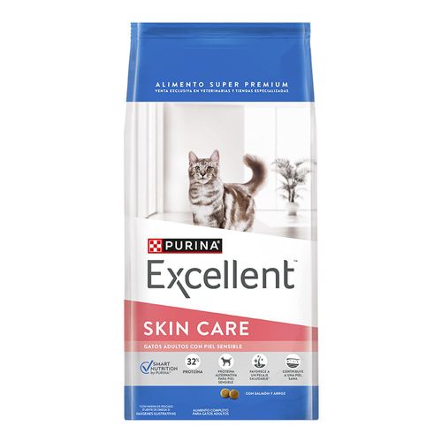 Alimento Excellent Gato Skin Care  - 7,5 Kg