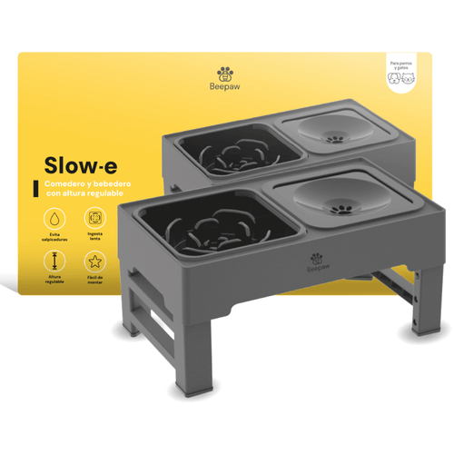 Comedero Beepaw Slow Feeder Altura Ajustable