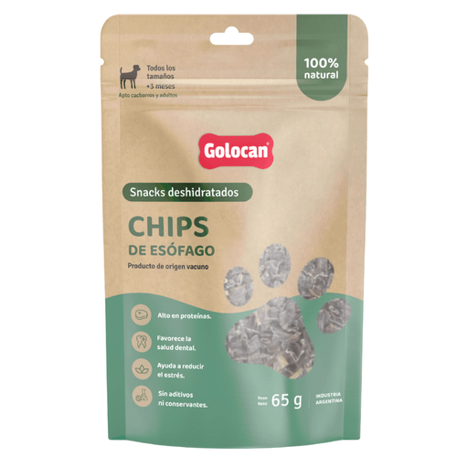 Snack Golocan  Chips de Esofago