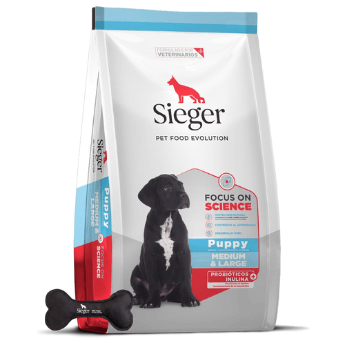 Alimento Sieger Perro Cachorro Mediano y Grande