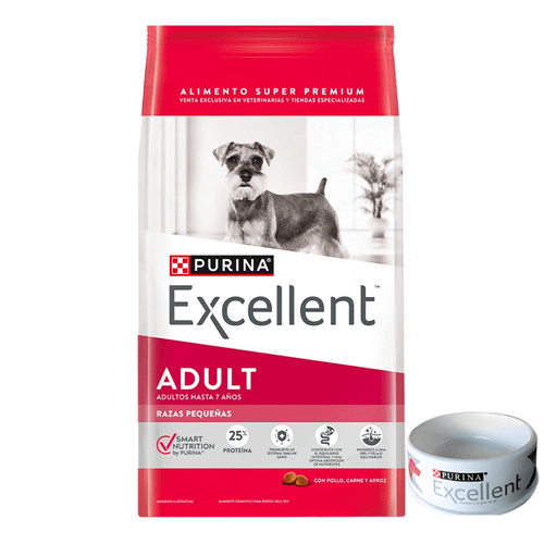 Alimento Excellent Perro Adulto Razas Pequeñas