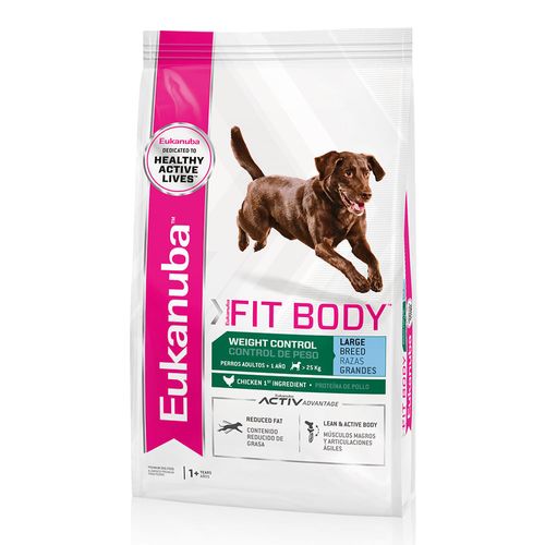 Alimento Eukanuba Fit Body para Perro Adulto Raza Grande