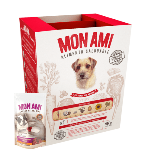 Alimento Mon Ami Perro Adulto Raza Pequeña y Mediana