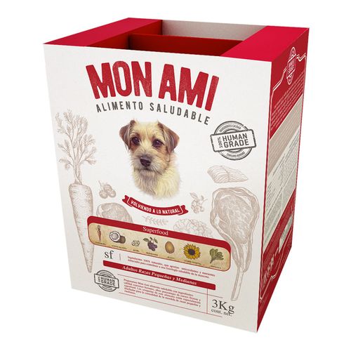 Alimento Mon Ami Perro Adulto Raza Pequeña y Mediana