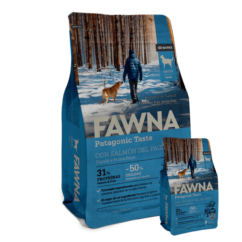 Alimento Fawna Perro Adulto Senior Salmon - 15 Kg