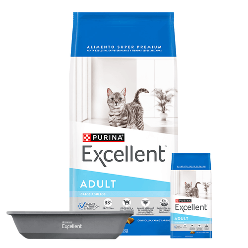 Alimento Excellent Gato Adulto Pollo Y Arroz