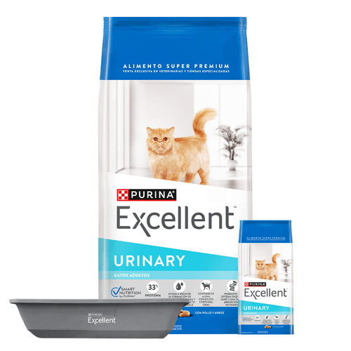 Alimento Excellent Gato Urinary Arroz y Pollo