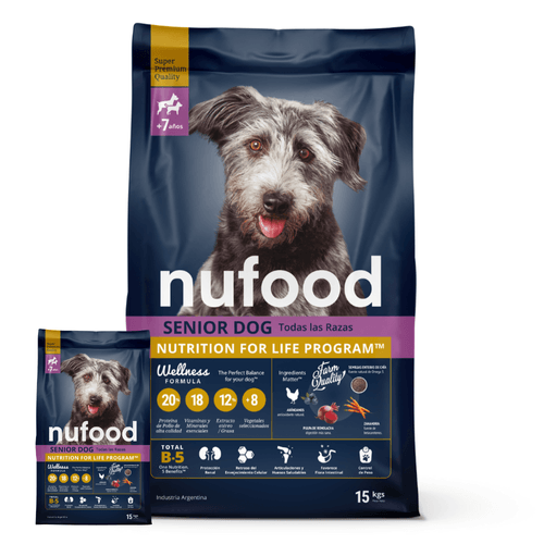 Alimento Nufood Perro Senior