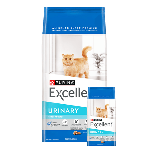 Alimento Excellent Gato Urinary Arroz y Pollo