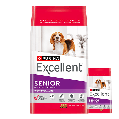 Alimento Excellent Perro Adulto +7 - 15 Kg