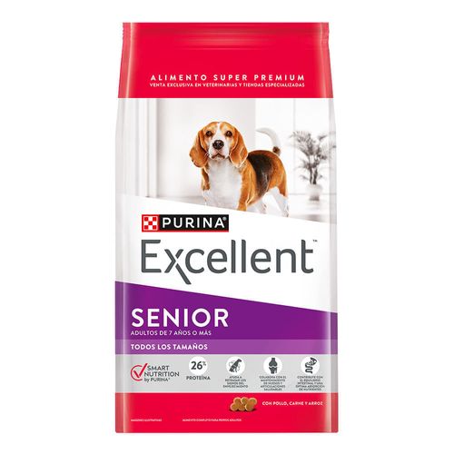 Alimento Excellent Perro Adulto +7 - 15 Kg