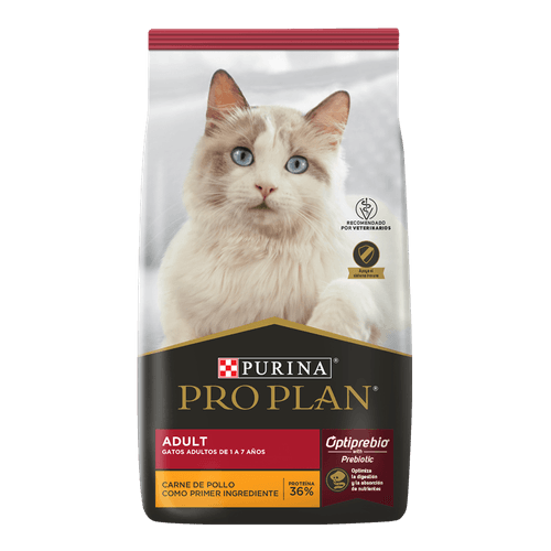 Alimento Pro Plan Gato Adulto Pollo y Arroz - 15 Kg