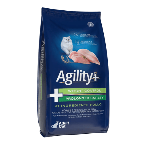 Alimento Agility Gato Adulto Control de Peso - 1,5 Kg