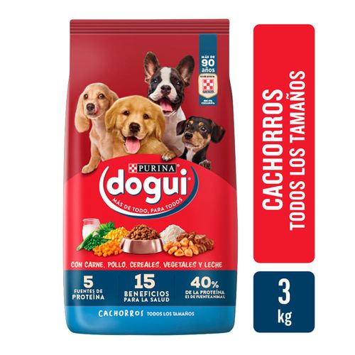 Alimento Dogui Perro Cachorro - 3 Kg