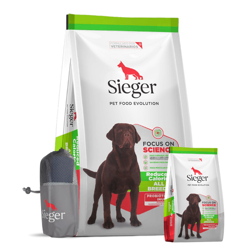 Alimento Sieger Perro Adulto Light - 12 Kg