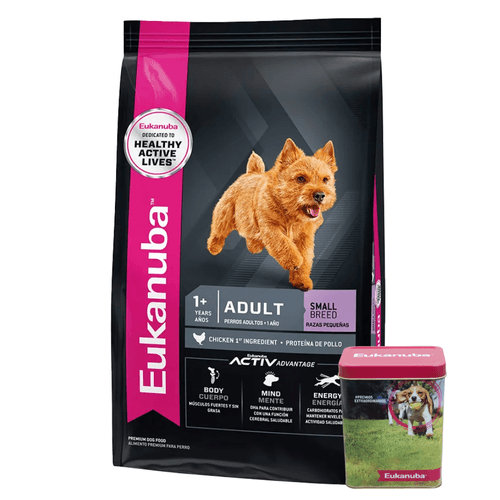 Alimento Eukanuba Perro Adulto Raza Pequeña - 15 Kg