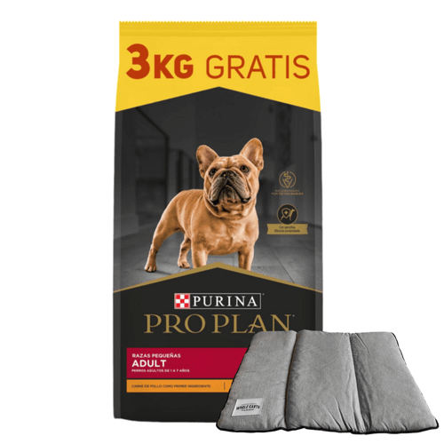 Alimento Pro Plan Perro Adulto Raza Pequeña - 12+3 Kg