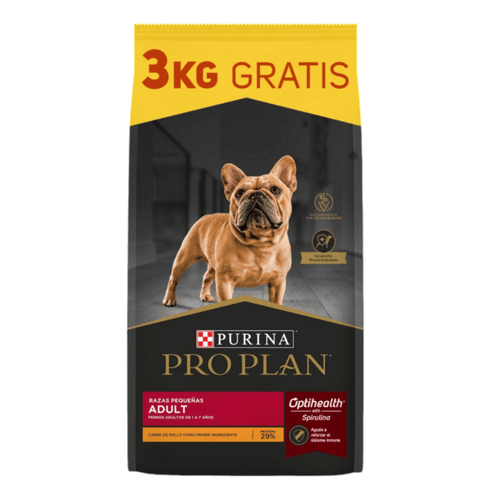 Alimento Pro Plan Perro Adulto Raza Pequeña - 12+3 Kg