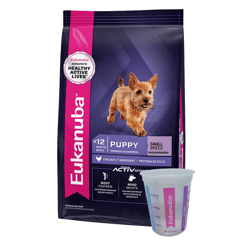 Alimento Eukanuba Perro Cachorro Raza Pequeña - 3 Kg
