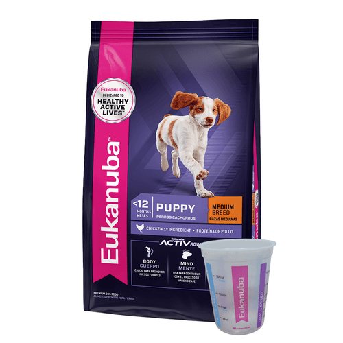 Alimento Eukanuba Perro Cachorro Raza Mediana - 3 Kg