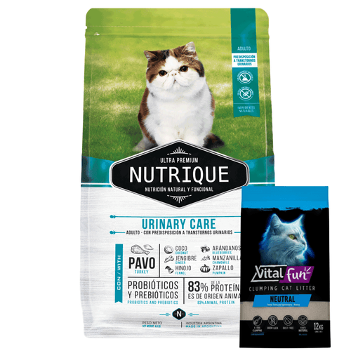 Alimento Nutrique Gato Urinary Care - 7,5 Kg