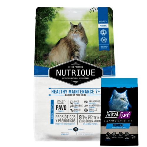 Alimento Nutrique Senior Healthy Maintenance 7+ - 7,5 Kg