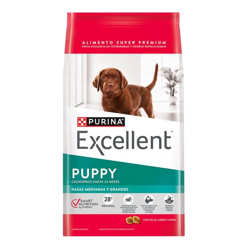 Alimento Excellent Cachorro Mediano y Grande - 20 Kg
