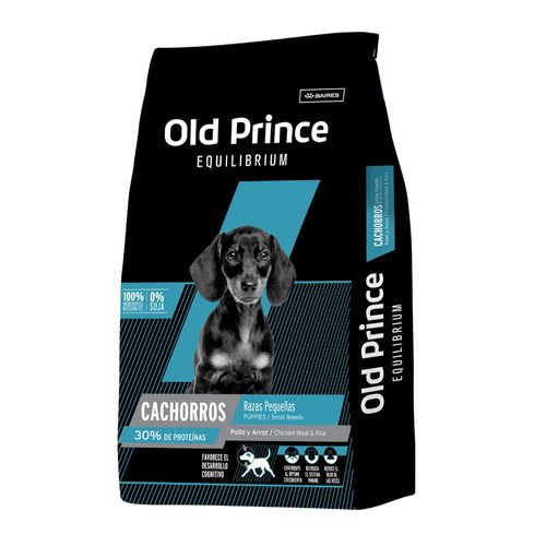 Alimento Old Prince Equilibrium Cachorro Pequeño - 7,5 Kg