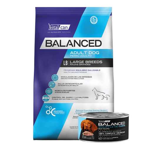 Alimento VitalCan Balanced Perro Adulto Grande - 3 Kg